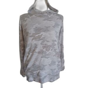 Athleta Girls camo lightweight hoodie